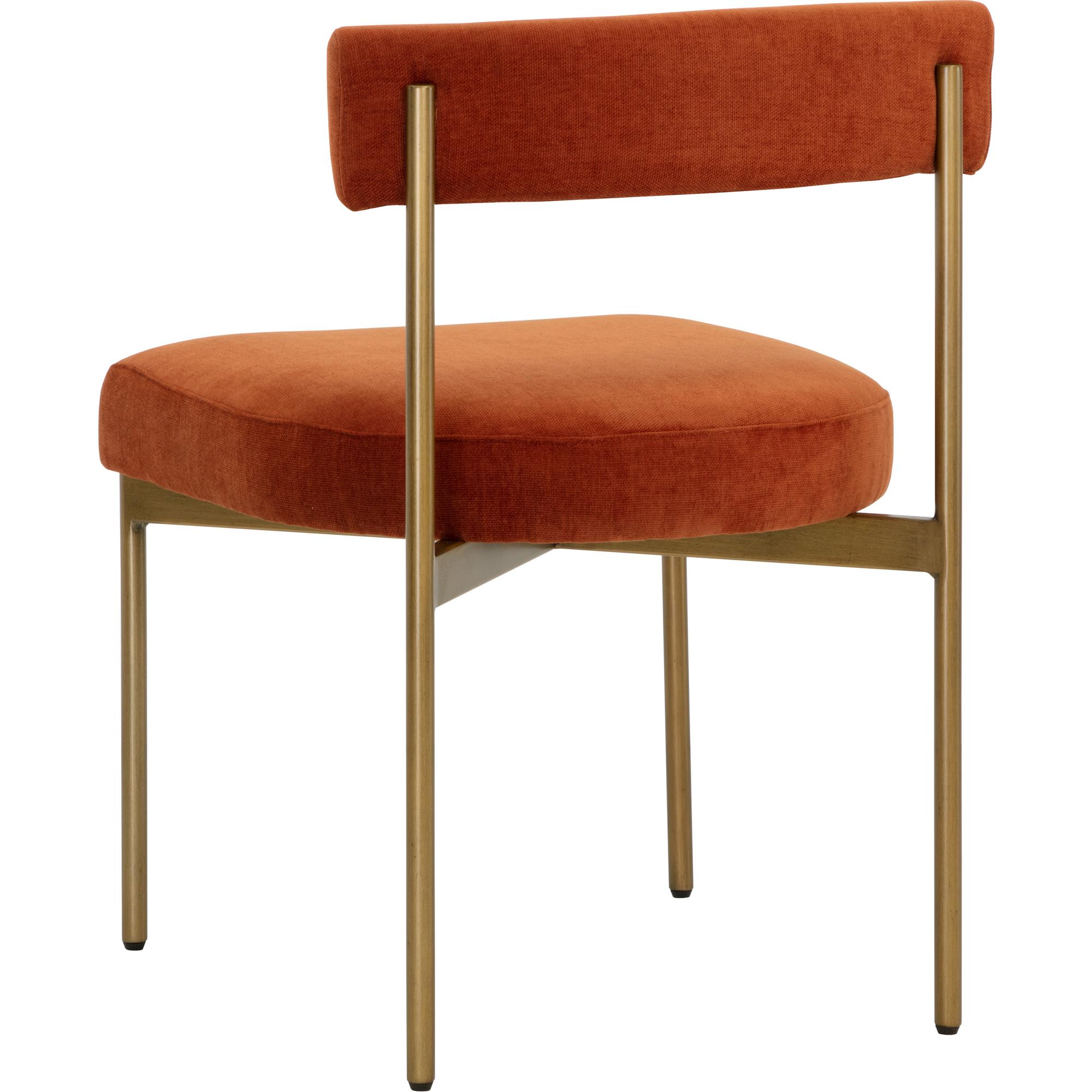 Seneca Dining Chair - Antique Brass - Danny Rust 4 Seneca Dining Chair - Antique Brass - Danny Rust - Image 4