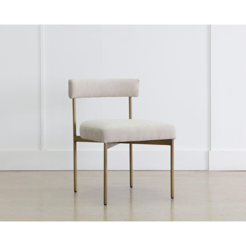 Seneca Dining Chair - Antique Brass - Danny Ivory - Image 5