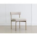 Seneca Dining Chair - Antique Brass - Danny Ivory 12 Seneca Dining Chair - Antique Brass - Danny Ivory 109132 109132 SENECA DINING CHAIR ANTIQUE BRASS DANNY IVORY 5