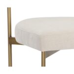 Seneca Dining Chair - Antique Brass - Danny Ivory 13 Seneca Dining Chair - Antique Brass - Danny Ivory 109132 109132 SENECA DINING CHAIR ANTIQUE BRASS DANNY IVORY 6