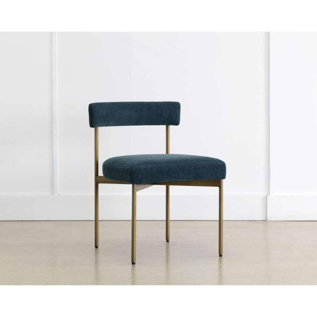 Seneca Dining Chair - Antique Brass - Danny Teal - Image 5