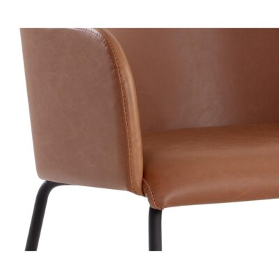 Hensley Dining Armchair - Hazelnut 109140 109140 HENSLEY DINING ARMCHAIR HAZELNUT 6