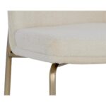 Zeke Dining Chair - Antique Brass - Bergen Ivory 11 Zeke Dining Chair - Antique Brass - Bergen Ivory 109170 109170 ZEKE DINING CHAIR ANTIQUE BRASS BERGEN IVORY 6