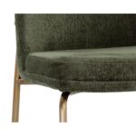 Zeke Dining Chair - Antique Brass - Bergen Olive 13 Zeke Dining Chair - Antique Brass - Bergen Olive 109171 109171 ZEKE DINING CHAIR ANTIQUE BRASS BERGEN OLIVE 6