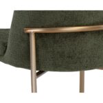 Zeke Dining Chair - Antique Brass - Bergen Olive 15 Zeke Dining Chair - Antique Brass - Bergen Olive 109171 109171 ZEKE DINING CHAIR ANTIQUE BRASS BERGEN OLIVE 8