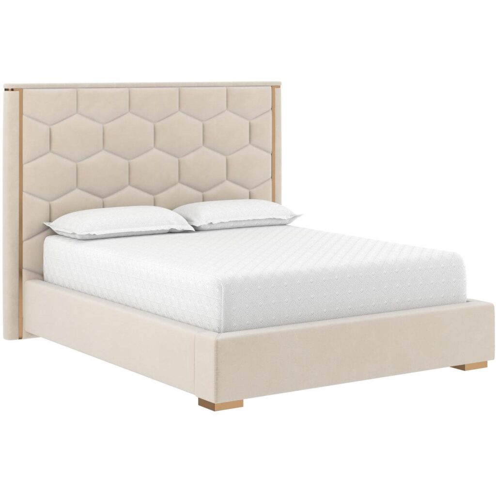 Alisha Bed - Queen - Meg Taupe