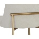 Zeke Counter Stool - Antique Brass - Bergen Ivory 13 Zeke Counter Stool - Antique Brass - Bergen Ivory 109182 109182 ZEKE COUNTER STOOL ANTIQUE BRASS BERGEN IVORY 8