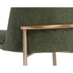 Zeke Counter Stool - Antique Brass - Bergen Olive 13 Zeke Counter Stool - Antique Brass - Bergen Olive 109183 109183 ZEKE COUNTER STOOL ANTIQUE BRASS BERGEN OLIVE 8