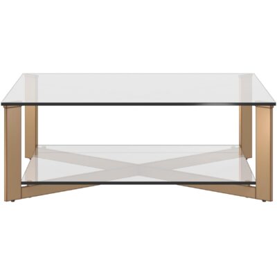 Xavier Coffee Table - Square - Antique Brass 109187 109187 XAVIER COFFEE TABLE 3