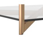 Xavier Coffee Table - Square - Antique Brass 9 Xavier Coffee Table - Square - Antique Brass 109187 109187 XAVIER COFFEE TABLE 7