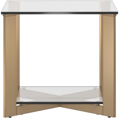 Xavier End Table - Antique Brass 109188 109188 XAVIER END TABLE 3