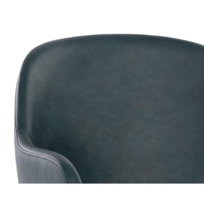 Hensley Dining Armchair - Dark Teal 109250 109250 HENSLEY DINING ARMCHAIR PETROLEUM BLUE 7