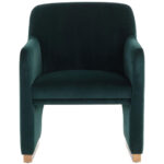 Jaime Dining Armchair - Meg Dark Emerald 9 Jaime Dining Armchair - Meg Dark Emerald 109262 109262 JAIME DINING ARMCHAIR MEG DARK EMERALD 1