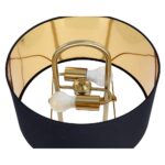 Kezna Table Lamp - Black Marble - Matte Black 11 Kezna Table Lamp - Black Marble - Matte Black 109263 109263 KEZNA TABLE LAMP BLACK MARBLE MATTE BLACK 7