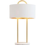 Kezna Table Lamp - White Marble - Matte White 13 Kezna Table Lamp - White Marble - Matte White 109264 109264 KEZNA TABLE LAMP WHITE MARBLE MATTE WHITE 1
