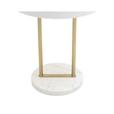 Kezna Table Lamp - White Marble - Matte White 109264 109264 KEZNA TABLE LAMP WHITE MARBLE MATTE WHITE 6