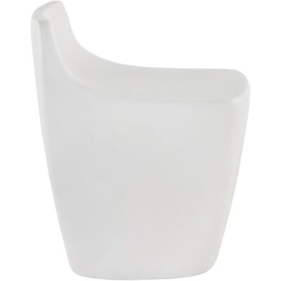 Ledger Stool - White 109275 109275 LEDGER STOOL IVORY 2