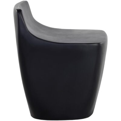 Ledger Stool - Black 109276 109276 LEDGER STOOL BLACK 2