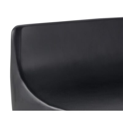 Ledger Stool - Black 109276 109276 LEDGER STOOL BLACK 7