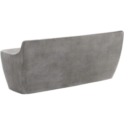 Ledger Bench - Ash Grey Wood Look 109278 109278 LEDGER BENCH ASH GREY WOOD LOOK 2