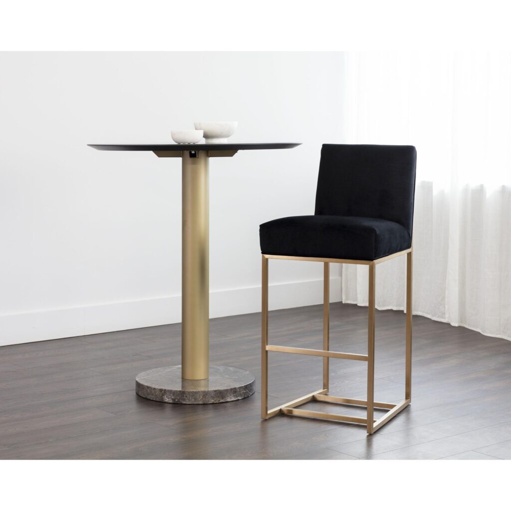 Joyce Barstool - Cube Black - Image 4