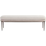 Koffi Bench - Dark Bronze - Chacha Cream / Meg Taupe 5 Koffi Bench - Dark Bronze - Chacha Cream / Meg Taupe 109313 109313 KOFFI BENCH DARK BRONZE CHACHA CREAM MEG TAUPE 1