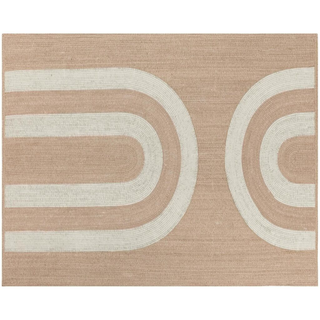 Derby Hand-Woven Rug - Sand / Cream - 8' X 10'