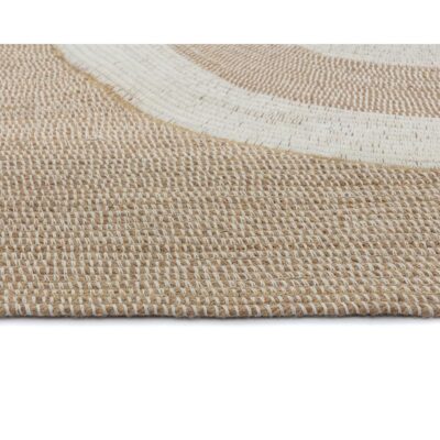 Derby Hand-Woven Rug - Sand / Cream - 8' X 10' 109330 109330 DERBY HAND WOVEN RUG BEIGE WHITE 8 X 10 7