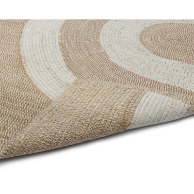 Derby Hand-Woven Rug - Sand / Cream - 8' X 10' 109330 109330 DERBY HAND WOVEN RUG BEIGE WHITE 8 X 10 8