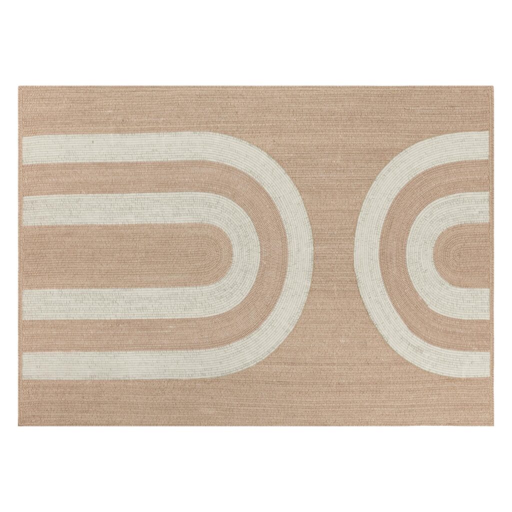 Derby Hand-Woven Rug - Sand / Cream - 10' X 14'