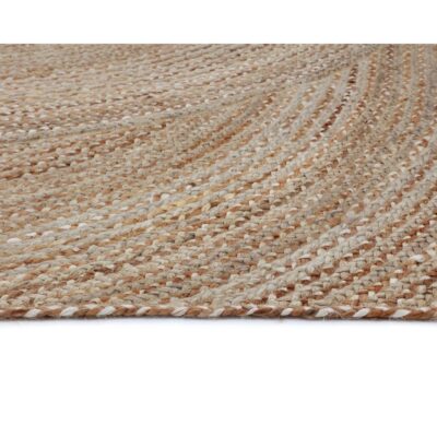 Prescott Hand-Braided Rug - Warm Natural - 10' X 14' 109358 109358 PRESCOTT HAND BRAIDED RUG WARM NATURAL 7