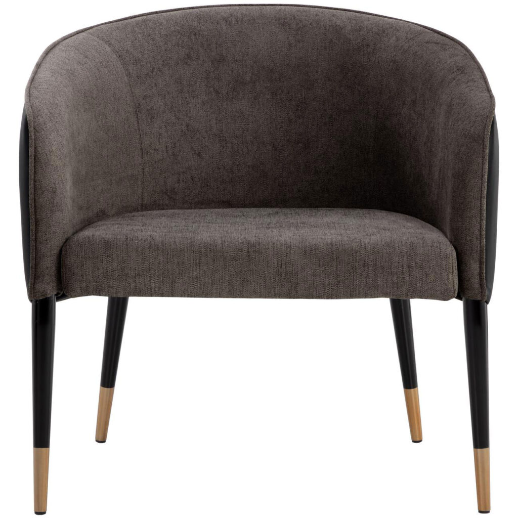 Asher Lounge Chair - Sparrow Grey / Napa Black - Image 2