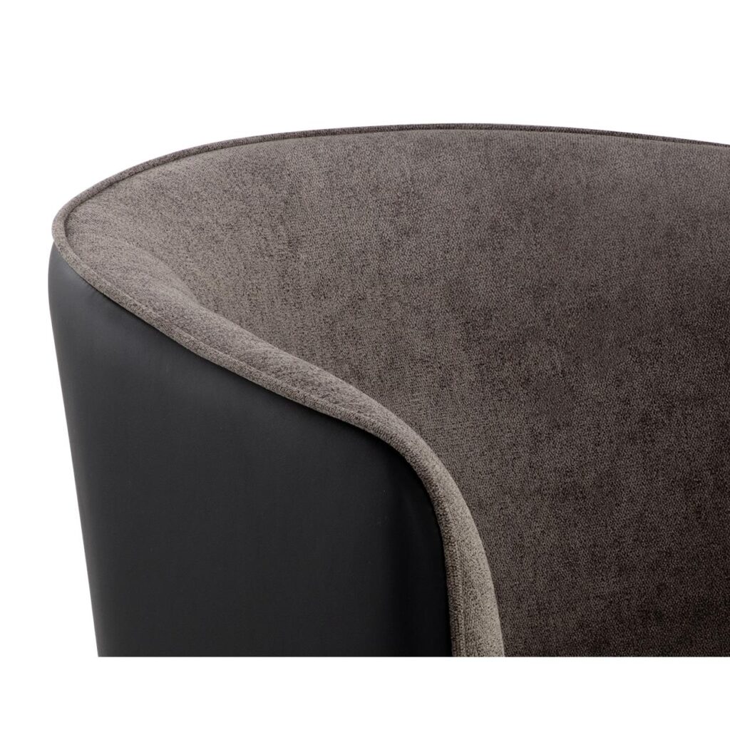 Asher Lounge Chair - Sparrow Grey / Napa Black - Image 7