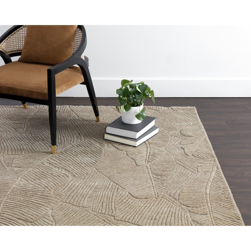 Calathea Hand-Tufted Rug - Sand - 10' X 14' - Image 2