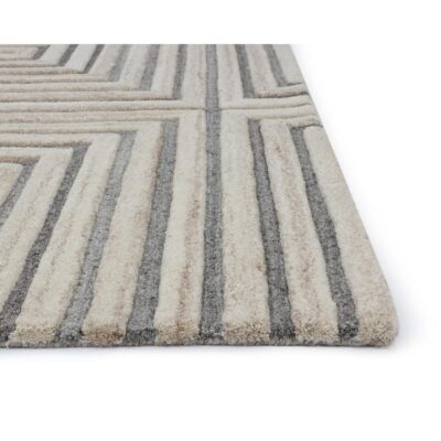 Oslow Hand-Tufted Rug - Beige / Grey - 10' X 14' 109372 109372 OSLOW HAND TUFTED RUG BEIGE GREY 6