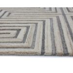 Oslow Hand-Tufted Rug - Beige / Grey - 10' X 14' 10 Oslow Hand-Tufted Rug - Beige / Grey - 10' X 14' 109372 109372 OSLOW HAND TUFTED RUG BEIGE GREY 7