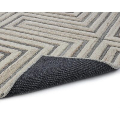 Oslow Hand-Tufted Rug - Beige / Grey - 10' X 14' 109372 109372 OSLOW HAND TUFTED RUG BEIGE GREY 8