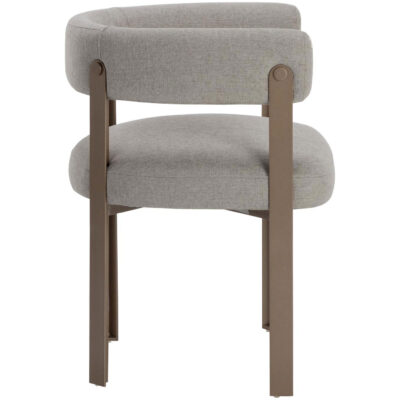 Mae Dining Armchair - Ernst Sandstone 109377 109377 MAE DINING ARMCHAIR ERNST SANDSTONE 2