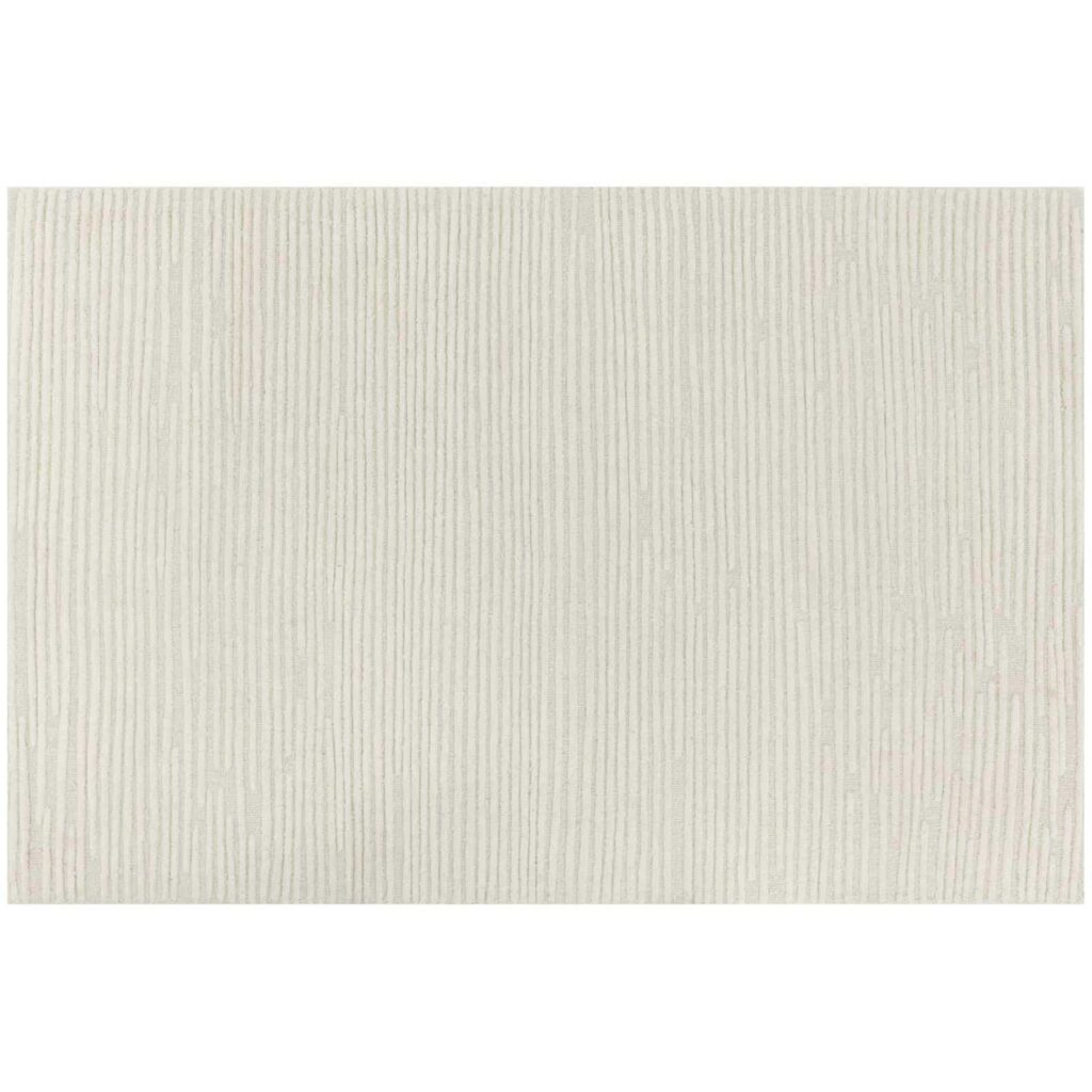 Deva Hand-Woven Rug - Ivory - 6' X 9'