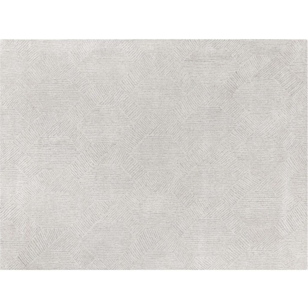 Calais Hand-Tufted Rug - Oatmeal / Grey - 9' X 12'