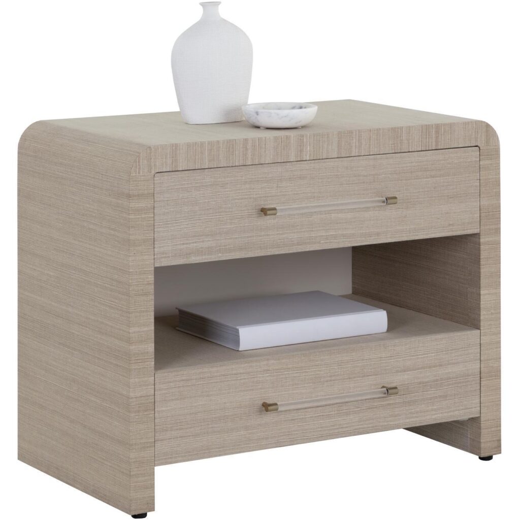 Atherton Nightstand - Sand