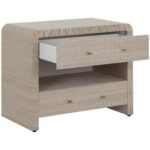 Atherton Nightstand - Sand 9 Atherton Nightstand - Sand 109430 109430 ATHERTON NIGHTSTAND SAND 2