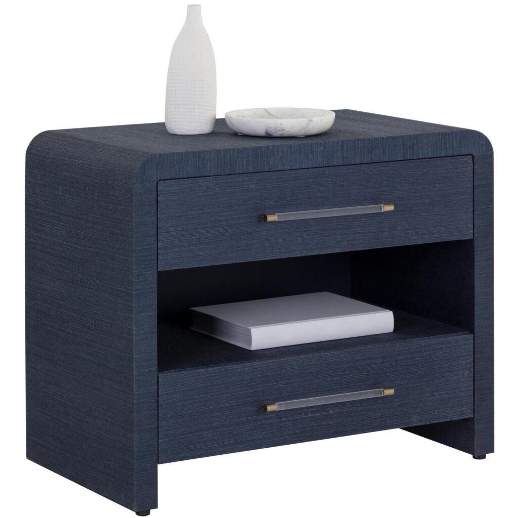 Atherton Nightstand - Indigo