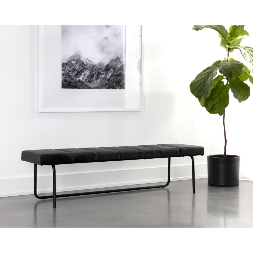 Casimir Bench - Nightfall Black - Image 5