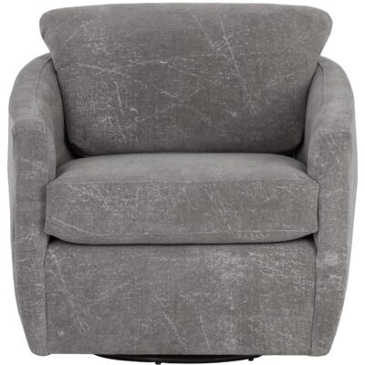 Irina Swivel Lounge Chair - Nepal Pebble 109446 109446 IRINA SWIVEL LOUNGE CHAIR NEPAL PEBBLE 1