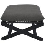 Bari Stool - Charcoal - Gracebay Grey 109462 109462 BARI STOOL CHARCOAL GRACEBAY GREY 2
