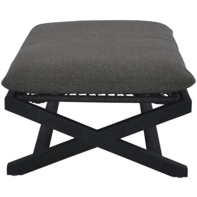 Bari Stool - Charcoal - Gracebay Grey 109462 109462 BARI STOOL CHARCOAL GRACEBAY GREY 2