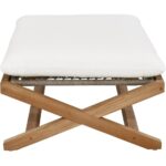 Bari Stool - Natural - Stinson White 109463 109463 BARI STOOL NATURAL STINSON WHITE 2