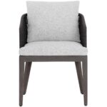 Capri Dining Armchair - Smoke Grey - Copacabana Marble 8 Capri Dining Armchair - Smoke Grey - Copacabana Marble 109477 109477 CAPRI DINING ARMCHAIR SMOKE GREY COPACABANA MARBLE 1