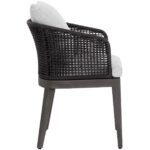 Capri Dining Armchair - Smoke Grey - Copacabana Marble 9 Capri Dining Armchair - Smoke Grey - Copacabana Marble 109477 109477 CAPRI DINING ARMCHAIR SMOKE GREY COPACABANA MARBLE 2